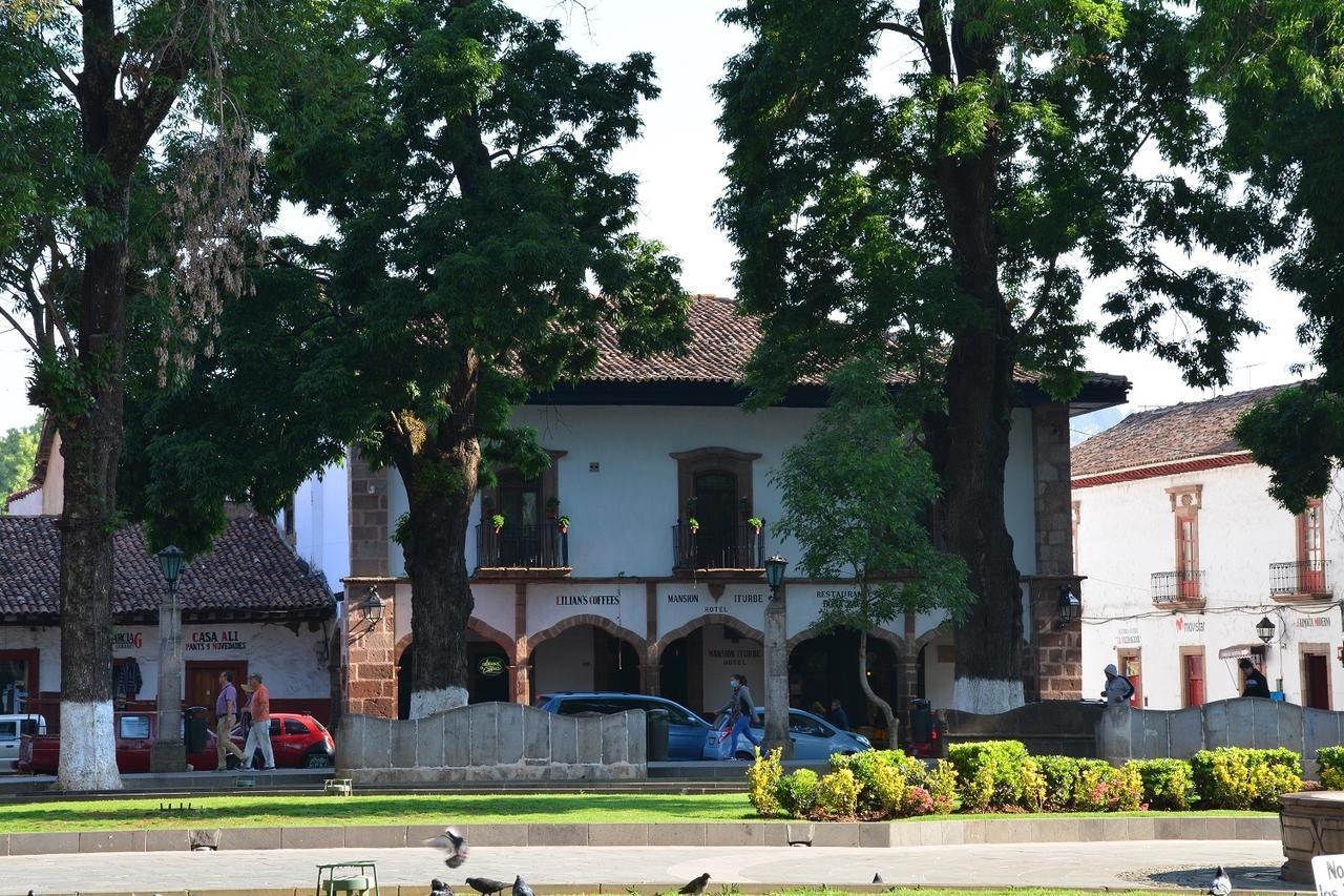 Hotel Mansion Iturbe Pátzcuaro Eksteriør billede