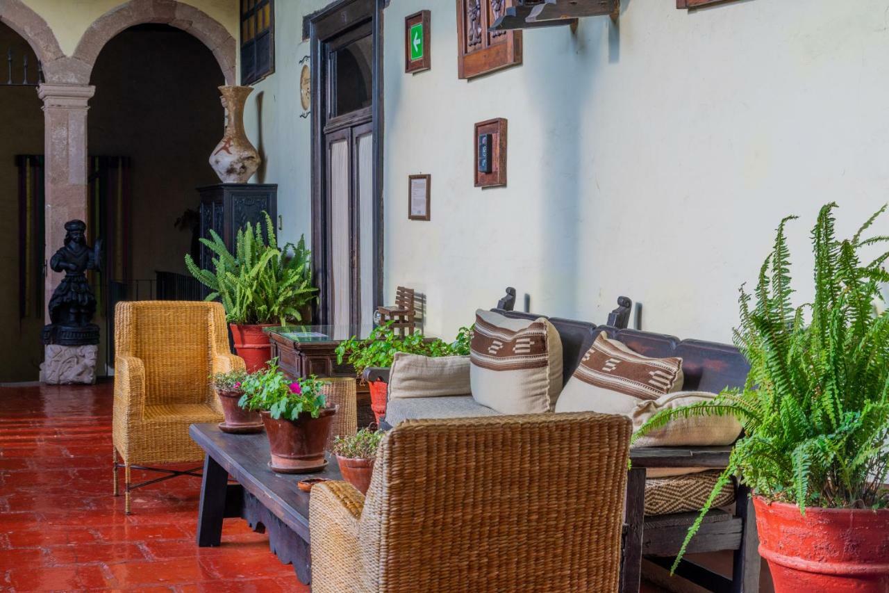Hotel Mansion Iturbe Pátzcuaro Eksteriør billede